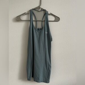 Under Armour Women's Dark Gray/Blue Tank Top